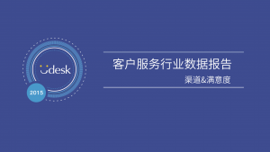 2015客户服务行业报告