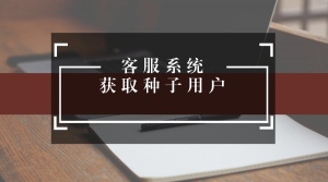 卖身都换不来的种子用户，客服系统这样搞定！